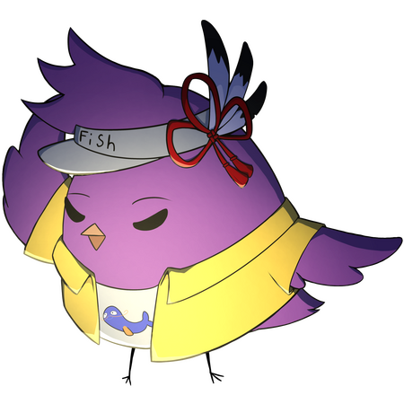Hakkito I drew for the omen of crows cover project for Hakka’s birthday